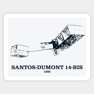 Santos-Dumont 14-bis 1906 Aircraft Sticker